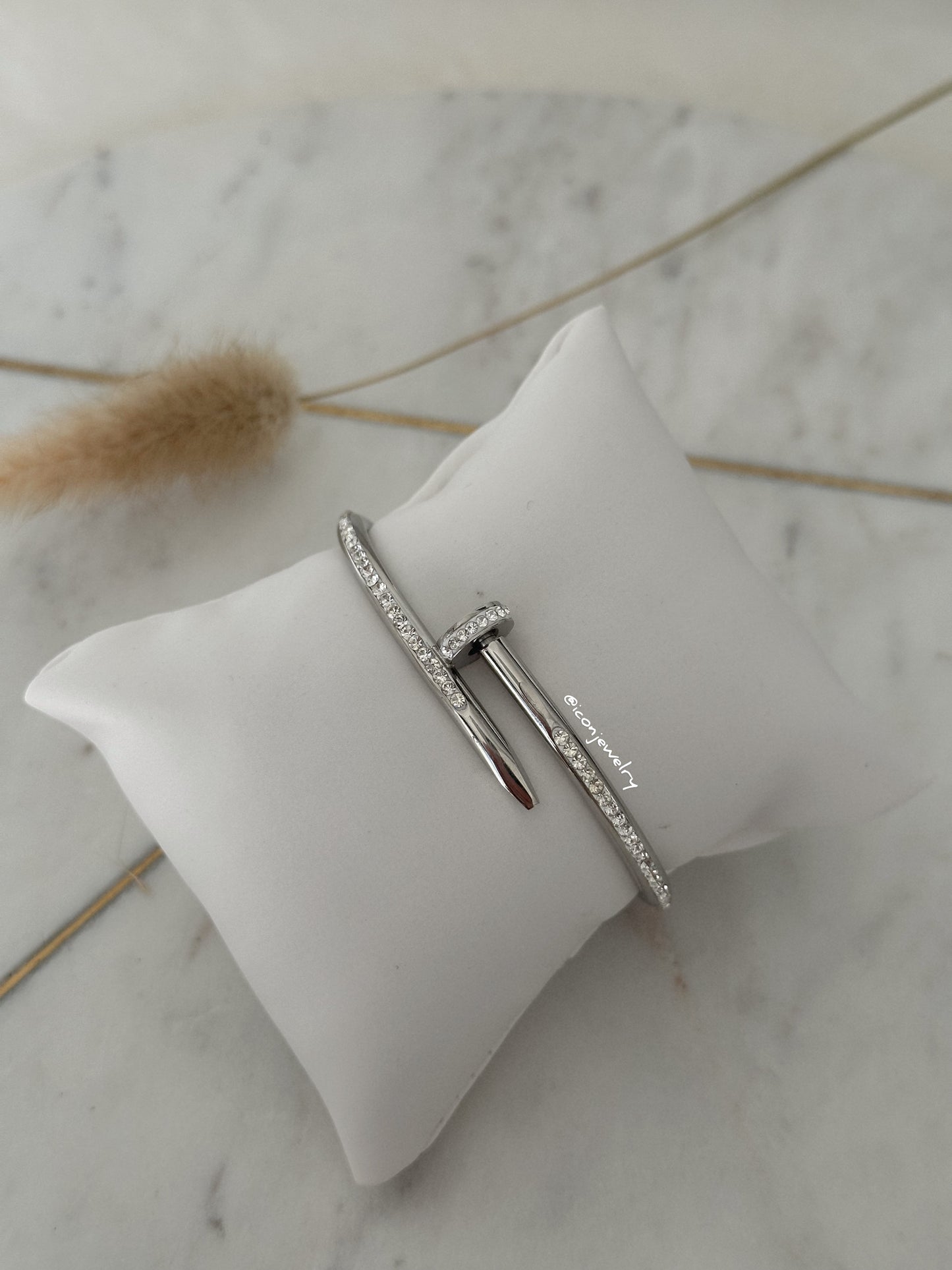 Fun bangle (silver)