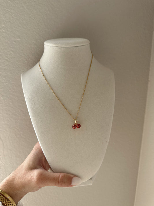 Cherry necklace